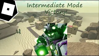 "Intermediate Mode Victory" In "TDS" - Roblox