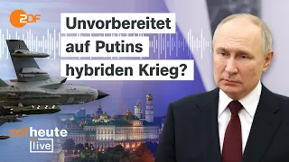 Abhörskandal bei Luftwaffe: Wie Russland Spionage gegen Deutschland einsetzt | ZDFheute live