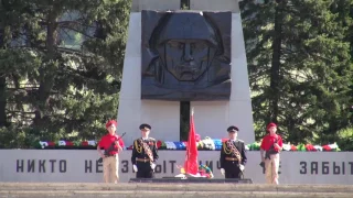 Горно-Алтайск, 9 мая 2017, Торжественный митинг