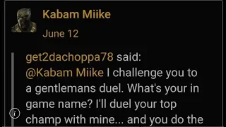 Someone Challenged Kabam Miike To A Duel & He Actually Responded