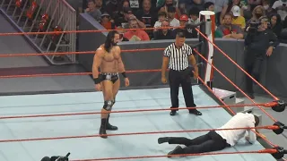 Drew McIntyre vs Baron Corbin at WWE Raw