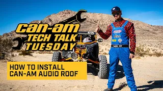 Tech Talk Tuesday | How to install Can-Am Audio Roof for Maverick X3