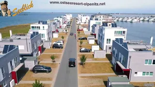 Fahrt durch das gesamte OstseeResort Olpenitz, Seeblick Ferien ORO