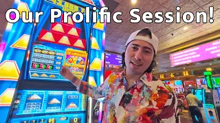 Our Most Prolific Slot Session At The Orleans Las Vegas!