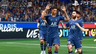 PSG vs Real Madrid | UEFA Champions League Round 16 | Gameplay & Full match | FIFA 22 PS5 Next Gen