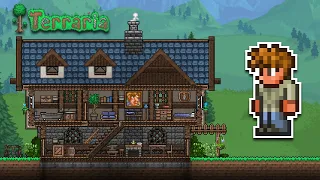 A House for the Guide NPC | Terraria Build Tutorial