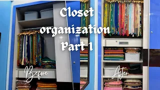 Tips to organise closet | How to organise closet