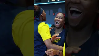 Indiana Fever Team Reacts to Aliyah Boston Being Named to WNBA Rookie of the Month | #shorts