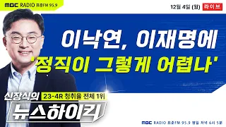 [신장식의 뉴스하이킥] 이낙연, 이재명에 "국민 평균만큼이라도 정직하길" - 헬마우스, 장윤선&차재원, 오윤혜, 김창룡, 박시동&이창민