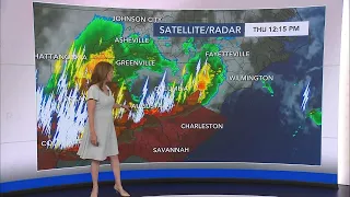 WRAL Weather Alert Day ends, isolated storms possible Thursday afternoon