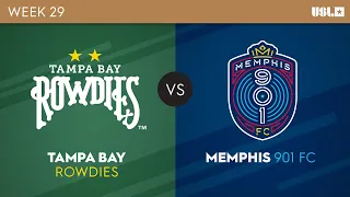 Tampa Bay Rowdies v Memphis 901 FC: September 23, 2023