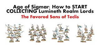 Age of Sigmar How to START COLLECTING Lumineth Realm Lords