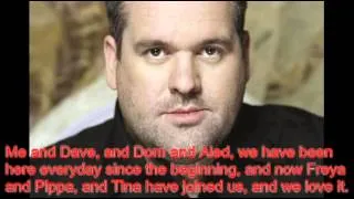 Chris Moyles Announces He is Leaving - BBC Radio 1 R1 (With subtitles)