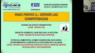 DEBC-2018-A | V4 | DIDÁCTICA DE LA EDUCACIÓN BASADA EN COMPETENCIAS