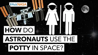 #AskNASA┃ How Do Astronauts Use the Potty in Space?