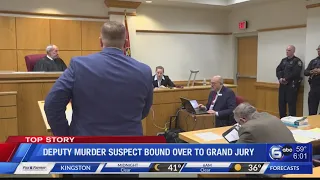 Deputy Murder Suspect's Case Bound Over to Grand Jury