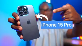 iPhone 15 Pro Unboxing and First Impressions from an average user