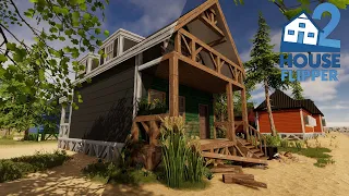 Flipping Nasty Beach House Into Black & White Manor ~ House Flipper 2