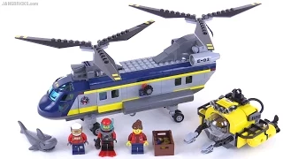 LEGO City Deep Sea Helicopter review 🚁 set 60093