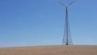 Sprengung des Kleinhöfleiner Windrades