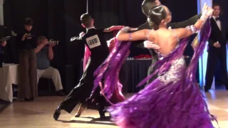 Mark and Sophia at Boston Cup 2017 - waltz