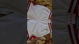 NBA Nike Chicago Bulls Shorts white Michael Jordan