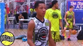 Taj Phillips is a SMOOTH SCORER at the 2017 EBC Jr All American Camp