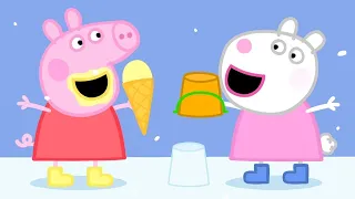 Peppa Pig Deutsch  💚 Sonne, Strand und Schnee 💚 Cartoons für Kinder