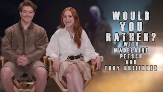 'The Strangers: Chapter One' Stars Madelaine Petsch and Froy Gutierrez Play Horror Would You Rather?