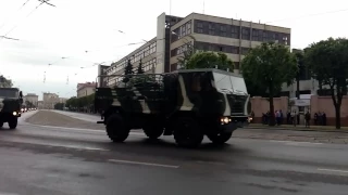 Репетиция парада в Минске 2017