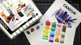 Inexpensive WalMart Alcohol Ink Markers Review! Royal Langnickel Azure Professional Artist Markers!