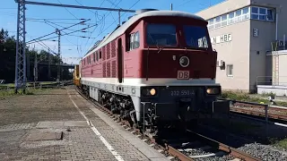 Bahnalltag 2021 in Döbeln Hbf.