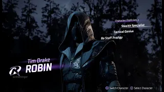 Gotham Knights All Robin Cutscenes and Unique Dialogue - Tim Drake