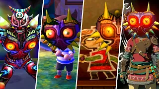 Evolution of Majora's Mask Battles & Appearances in Zelda Games (2000 - 2023)