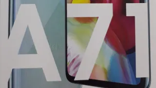 SMASUNG GALAXY A71 UNBOXING... COLOURED WORLD