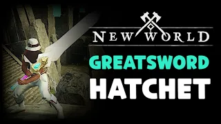 ⚔️New World⚔️ Greatsword and Hatchet 🐱‍👤Light Melee Assassin 🔥PvP🔥