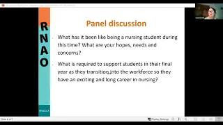 RNAO Nursing student transitions into the workplace part 2: International perspectives