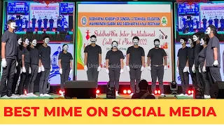 Best Mime on Social Media | Siddhartha Inter Institutional Cultural Meet 2022 | Unstoppable ReviewS