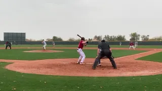 Nathan Tarver baseball, Taylor University vs. OUAZ '21