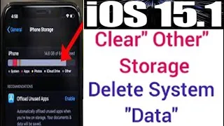 How to Clean System Data on iPhone and iPad in iOS 15 iOS 15.1 without jailbreak