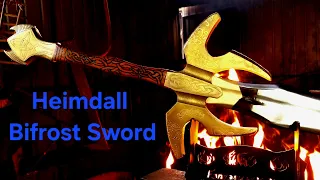 Forging Heimdall Bifrost(Hofund) Sword from Thor Movies