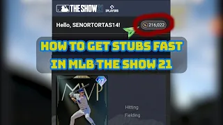 How To Make Stubs FAST In MLB The Show 21 Companion App #shorts
