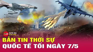 Toàn Cảnh Thời Sự Quốc Tế Tối 7/5: Nga tấn công từ mọi hướng, Ông Putin nhậm chức Tổng thống Nga