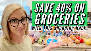 HOW TO SAVE MONEY ON GROCERIES // THIS ONE TIP MIGHT CUT YOUR BILL IN HALF!