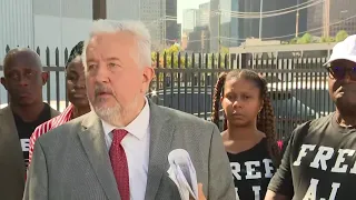AJ Armstrong’s family holds news conference on federal lawsuit claiming evidence was planted