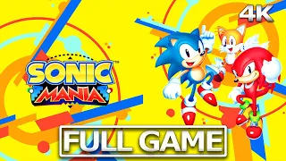 SONIC MANIA Full Gameplay Walkthrough / No Commentary 【FULL GAME】4K 60FPS UHD