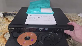 Alma Preshipping Video 00069899 Sony CD Player CDP-CE375