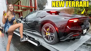 Taking Delivery of the NEW Ferrari 296 GTB! (First Drive + Launching)