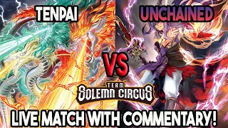 Tenpai Vs Unchained  : Yu-Gi-Oh! Locals Feature Match | Live Duel