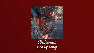 🎁christmas playlist ~ sped up!🎄part 2